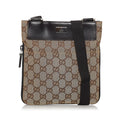 Gucci Gucci Canvas Crossbody Bag (SHG-29973)