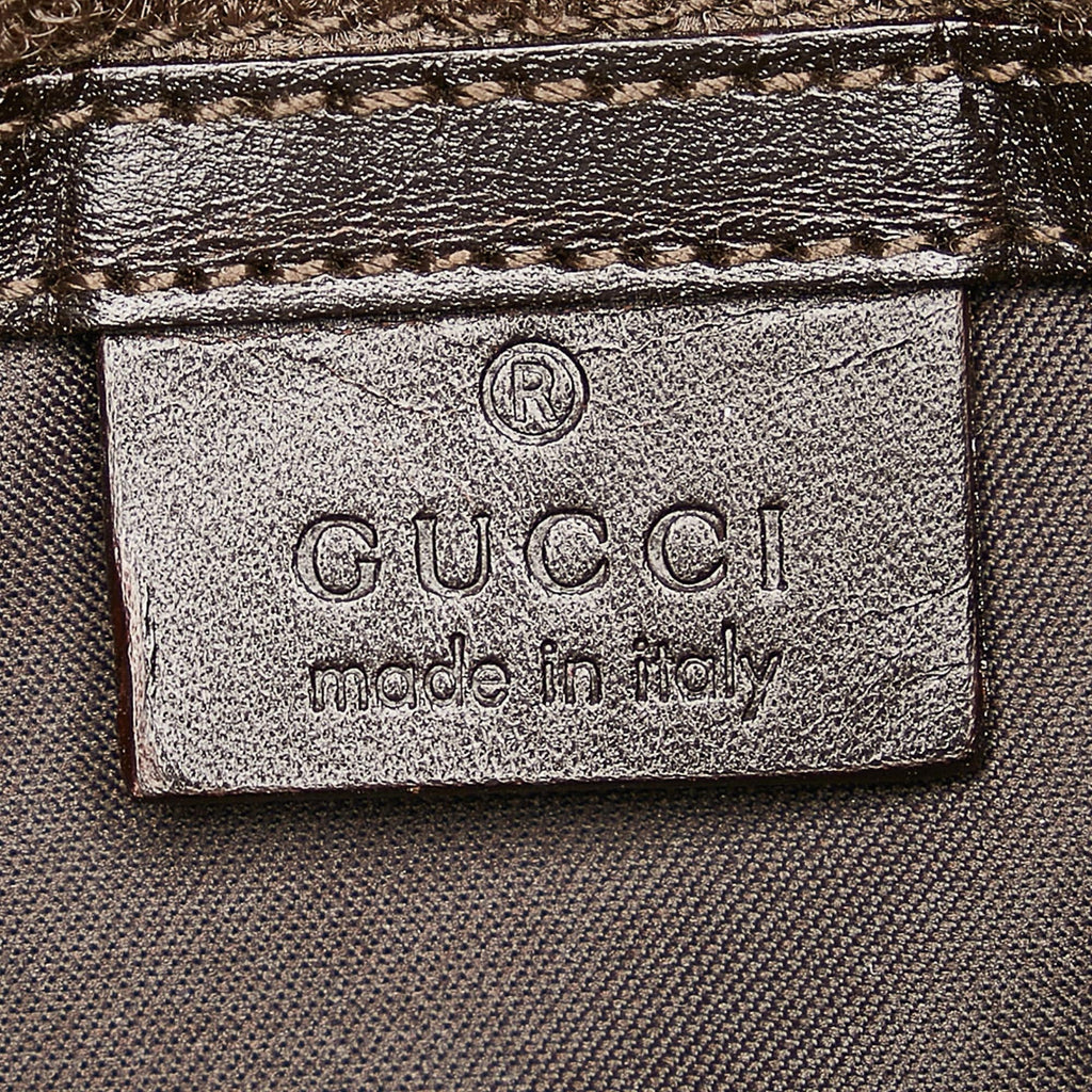 Gucci Gucci Canvas Crossbody Bag (SHG-29973)