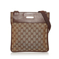 Gucci Gucci Canvas Crossbody Bag (SHG-30529)