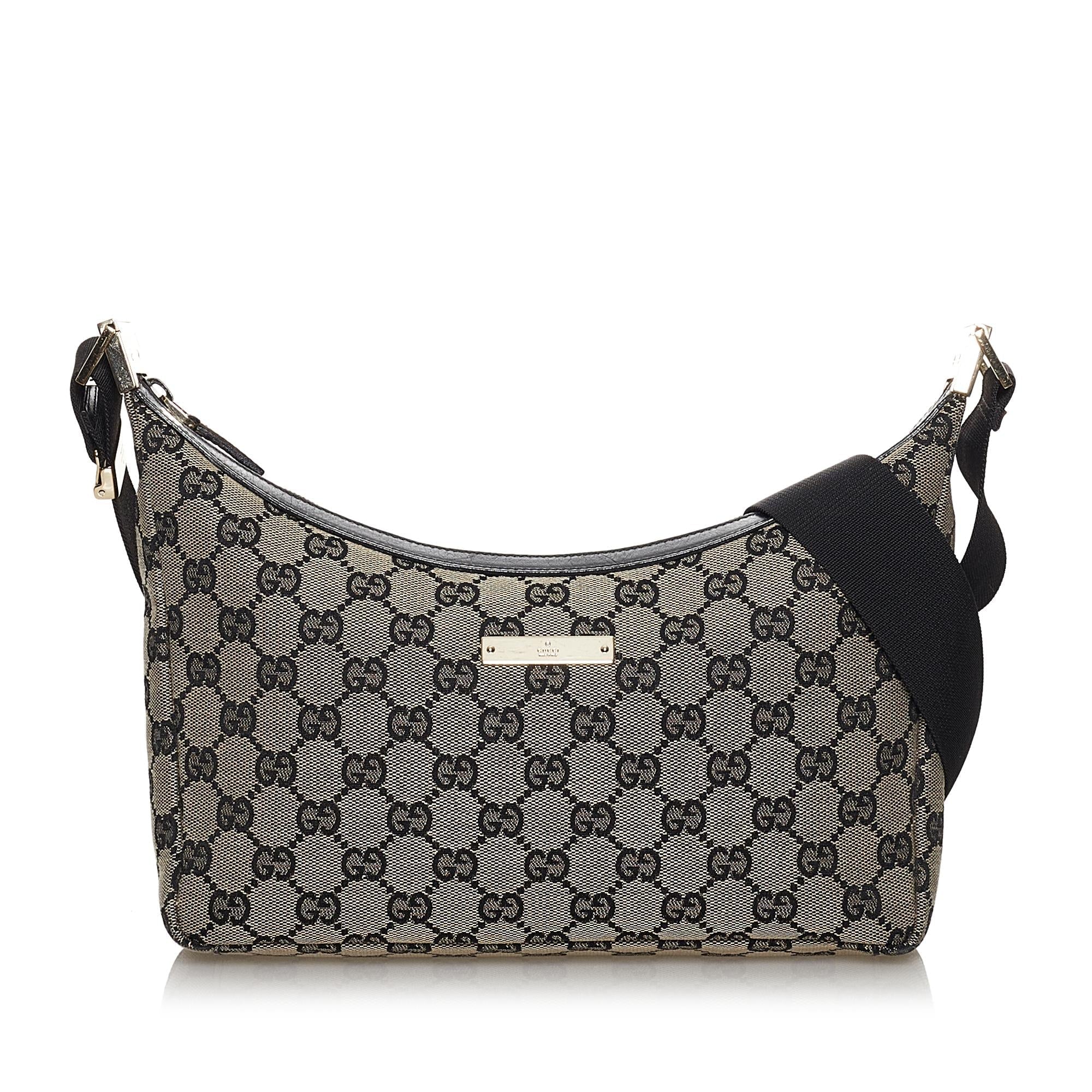 Gucci Gucci Canvas Crossbody Bag (SHG-30595)