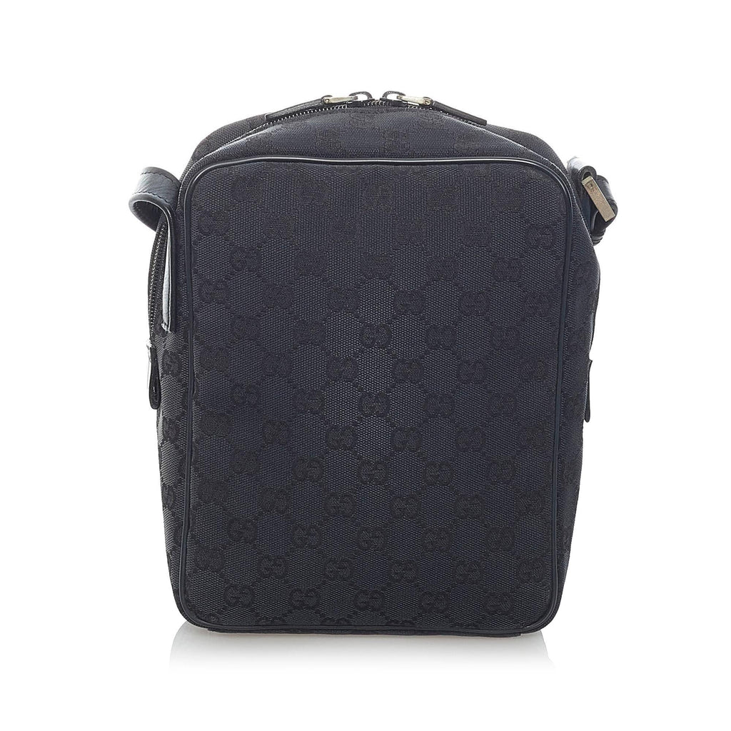 Gucci Gucci Canvas Crossbody Bag (SHG-31143)
