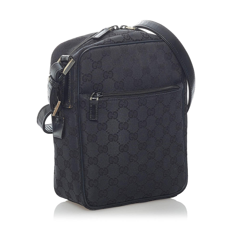Gucci Gucci Canvas Crossbody Bag (SHG-31143)