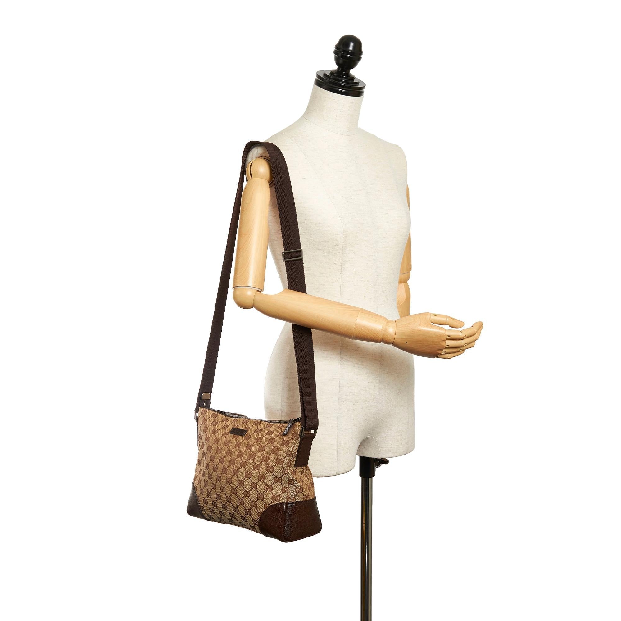 Gucci GG Canvas Crossbody Bag (SHG-31392)
