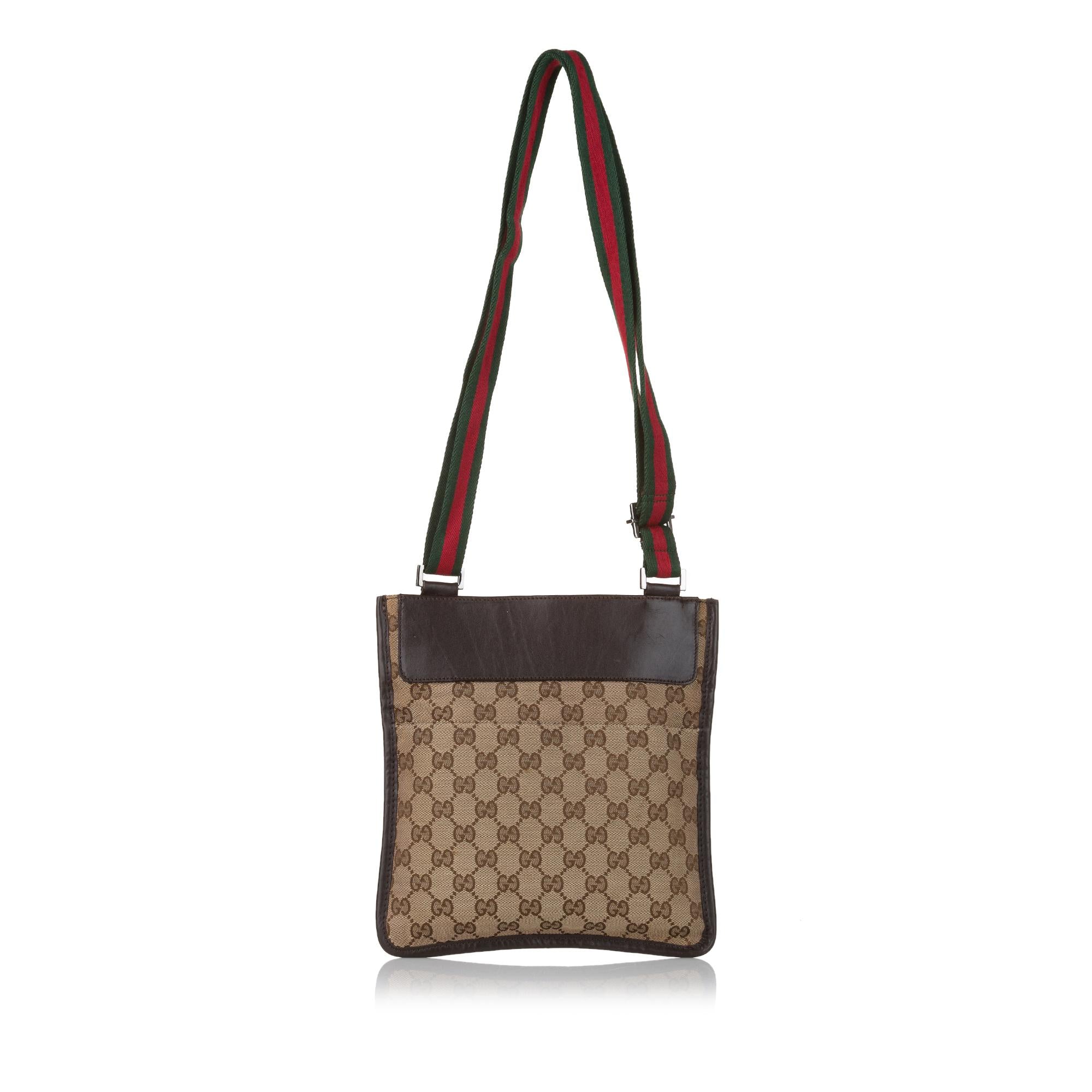 Gucci GG Canvas Crossbody Bag (SHG-31458)
