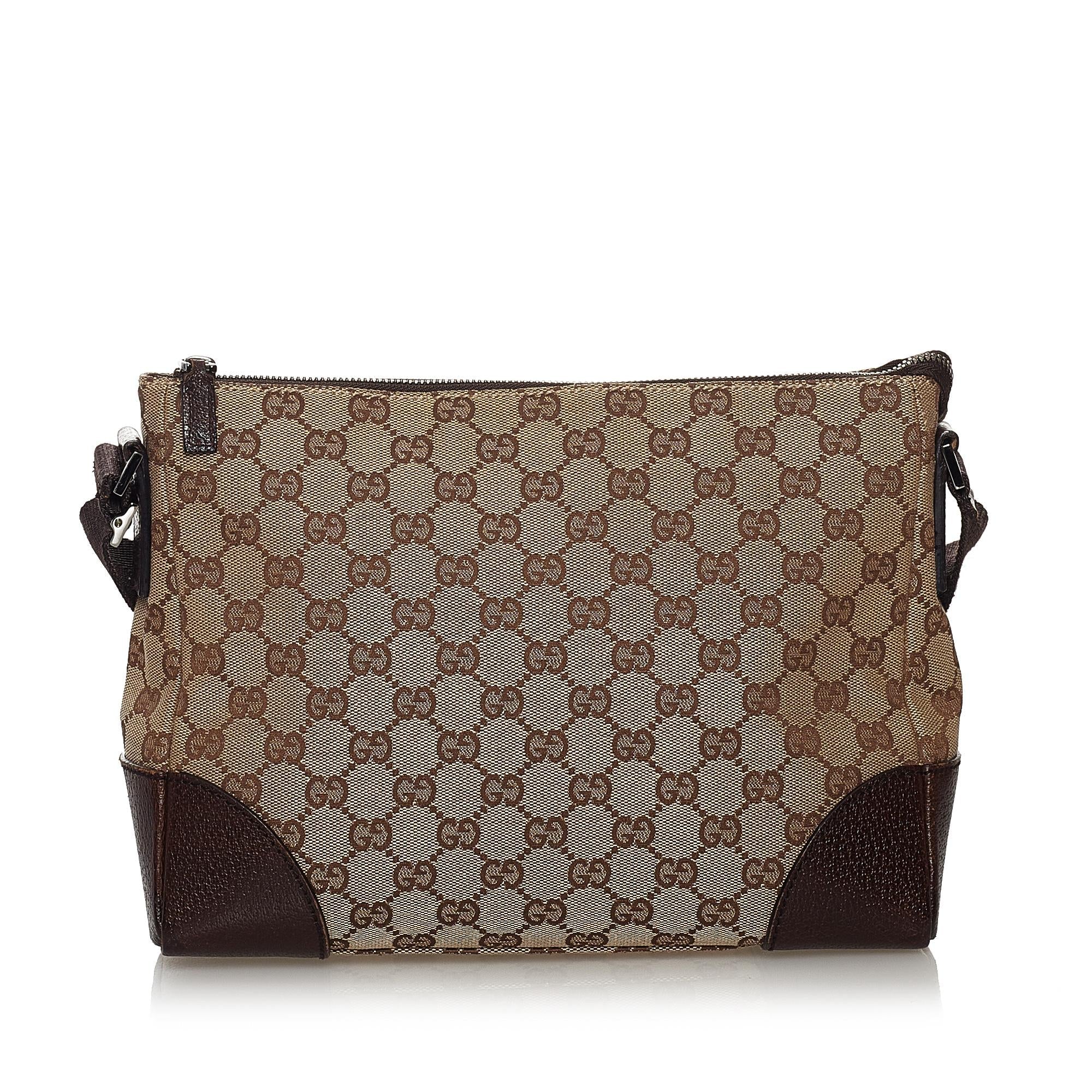 Gucci GG Canvas Crossbody Bag (SHG-31469)