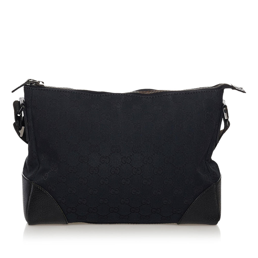 Gucci Gucci Canvas Crossbody Bag (SHG-31768)