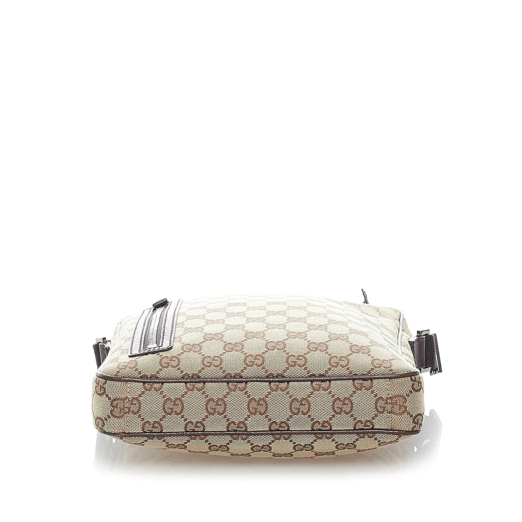 Gucci Gucci Canvas Crossbody Bag (SHG-31993)