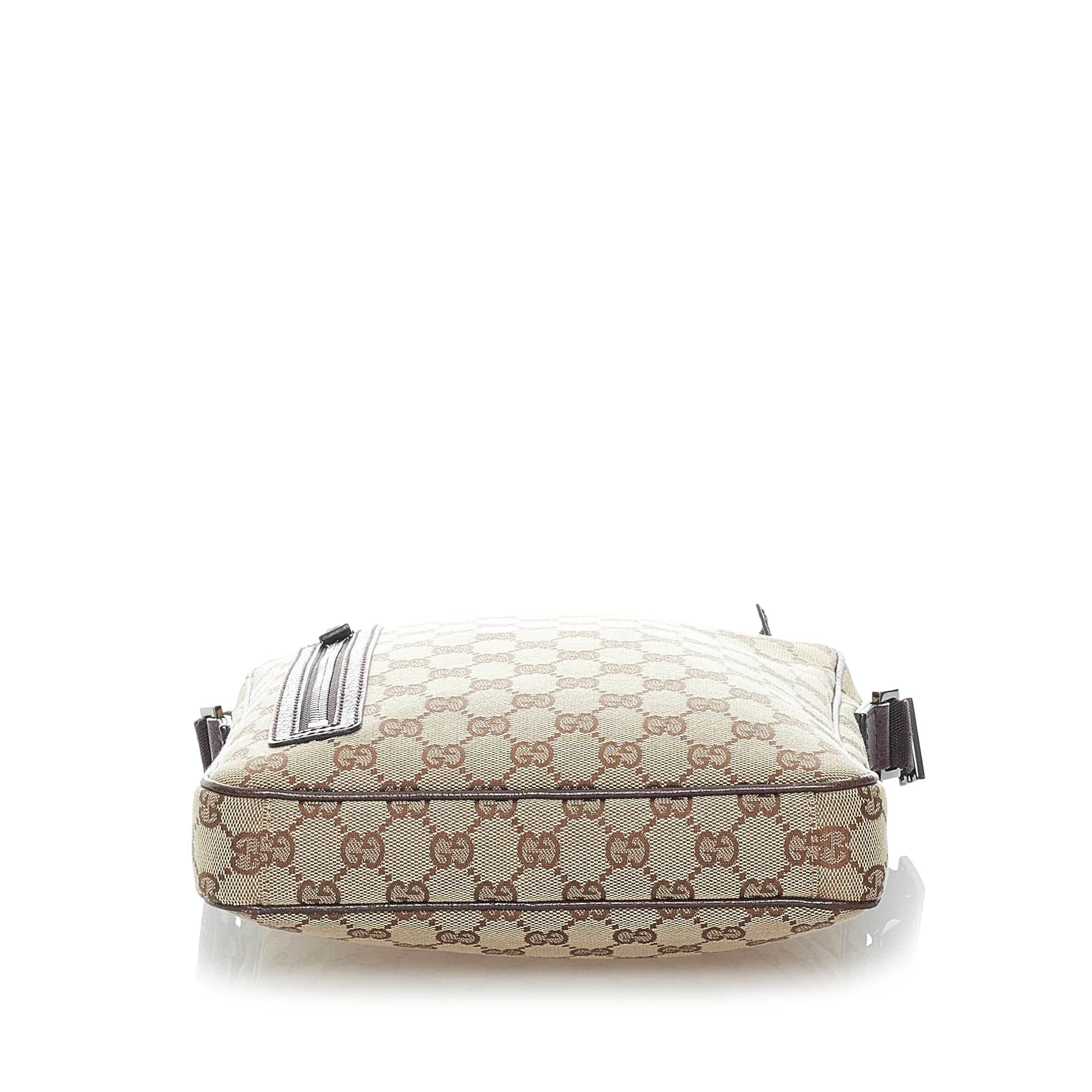 Gucci Gucci Canvas Crossbody Bag (SHG-31993)