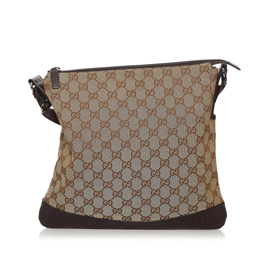 Gucci Gucci Canvas Crossbody Bag (SHG-32218)