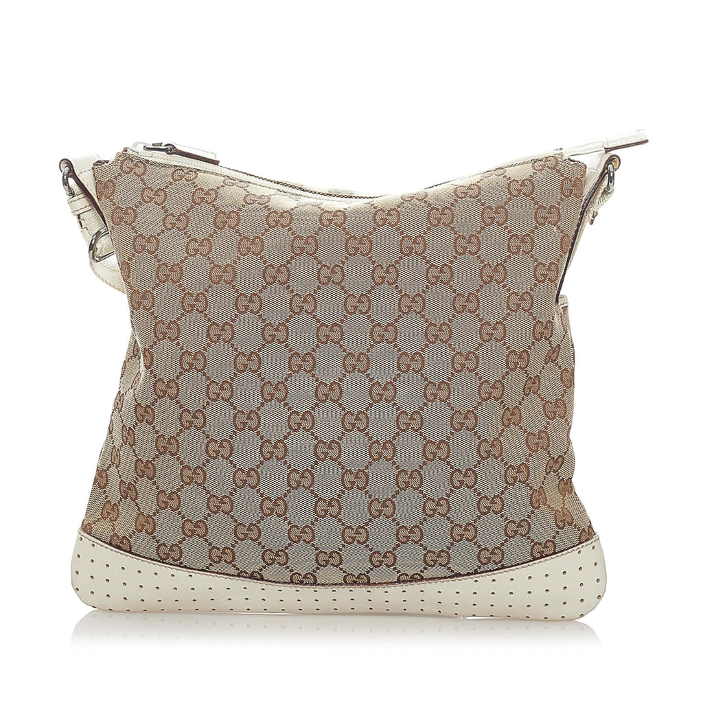 Gucci Gucci Canvas Crossbody Bag (SHG-32226)