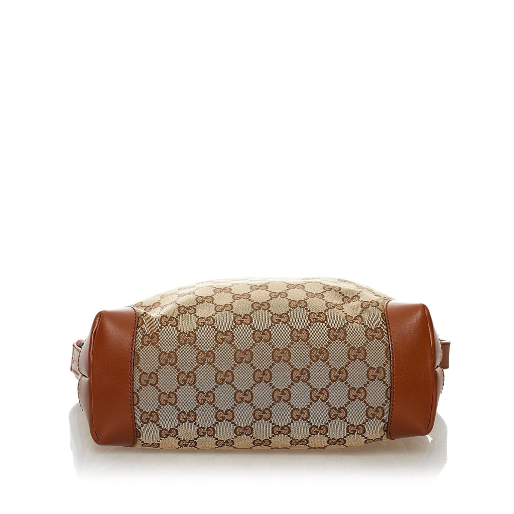 Gucci Gucci Canvas Crossbody Bag (SHG-32257)
