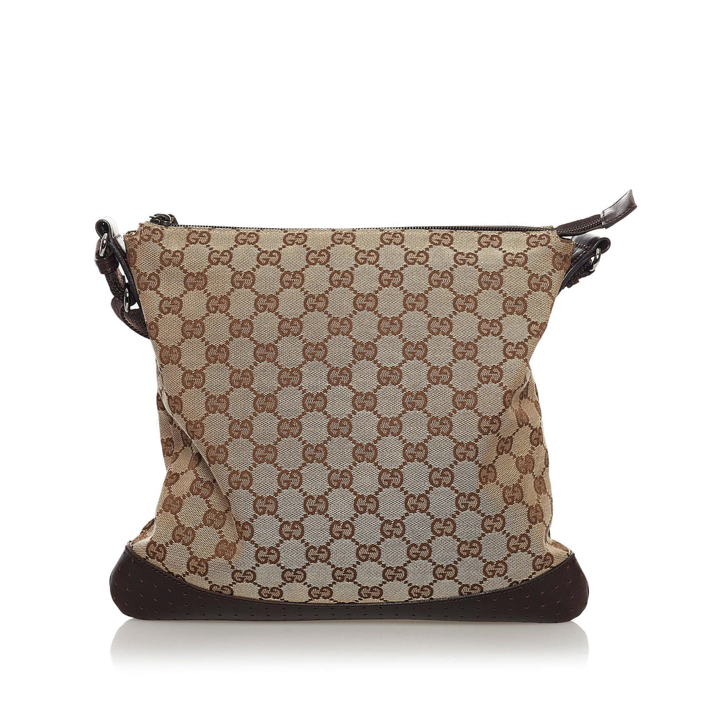 Gucci Gucci Canvas Crossbody Bag (SHG-32412)