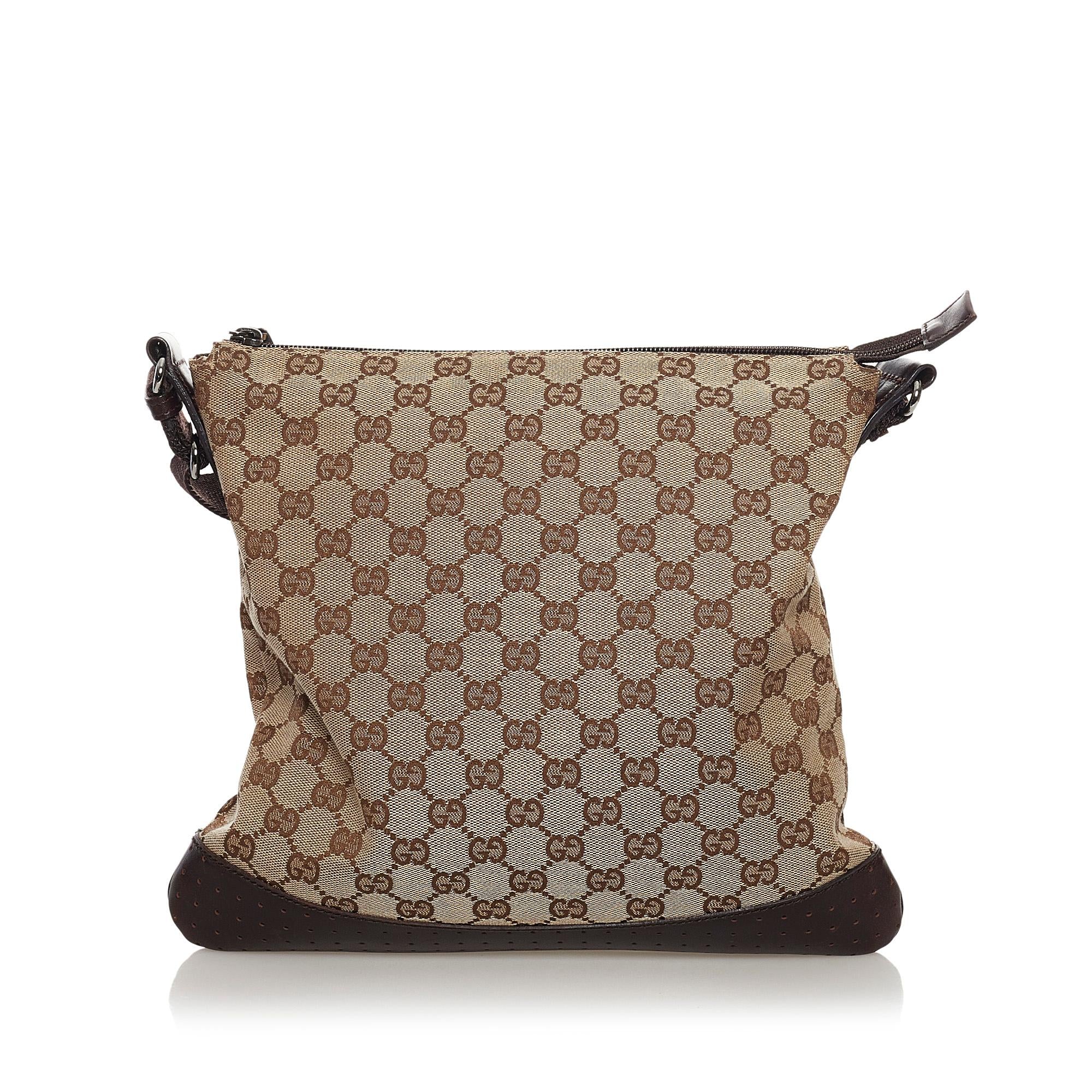 Gucci Gucci Canvas Crossbody Bag (SHG-32412)