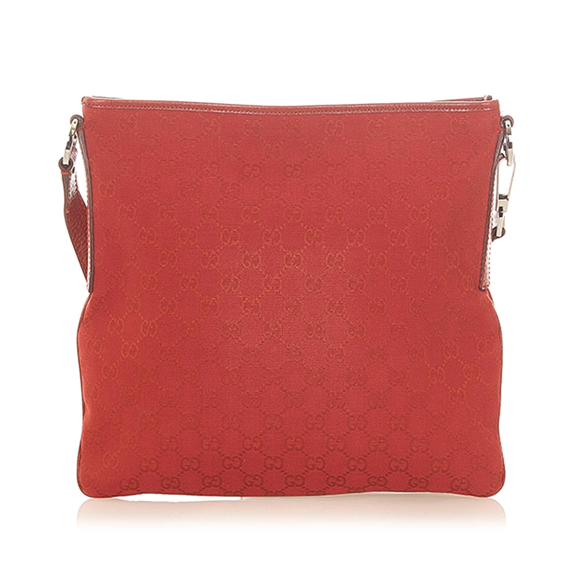 Gucci Gucci Canvas Crossbody Bag (SHG-32505)