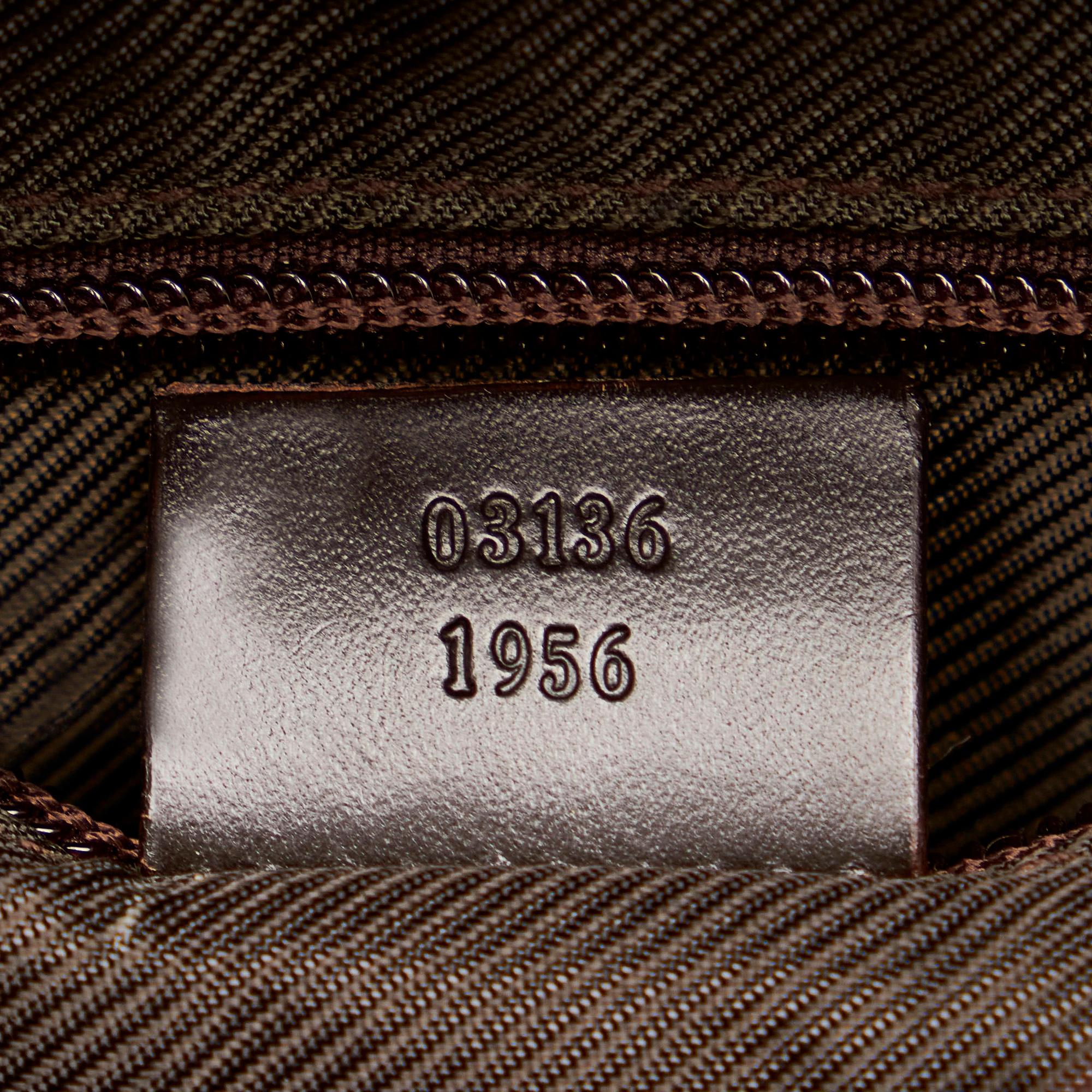 Gucci Gucci Canvas Crossbody Bag (SHG-32704)