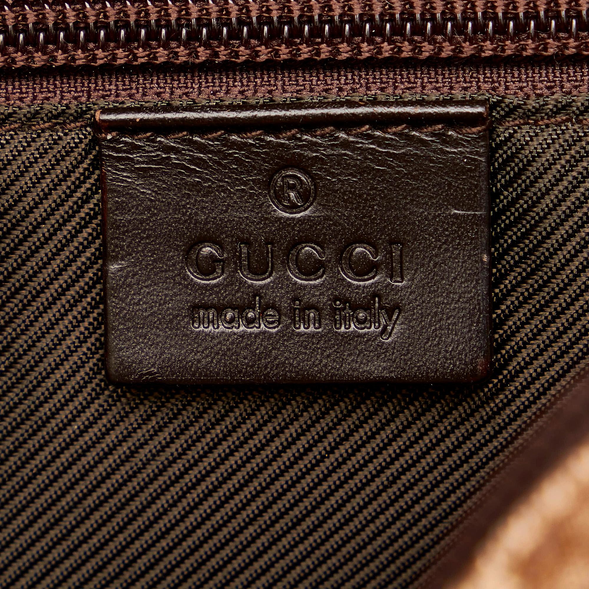 Gucci Gucci Canvas Crossbody Bag (SHG-32704)