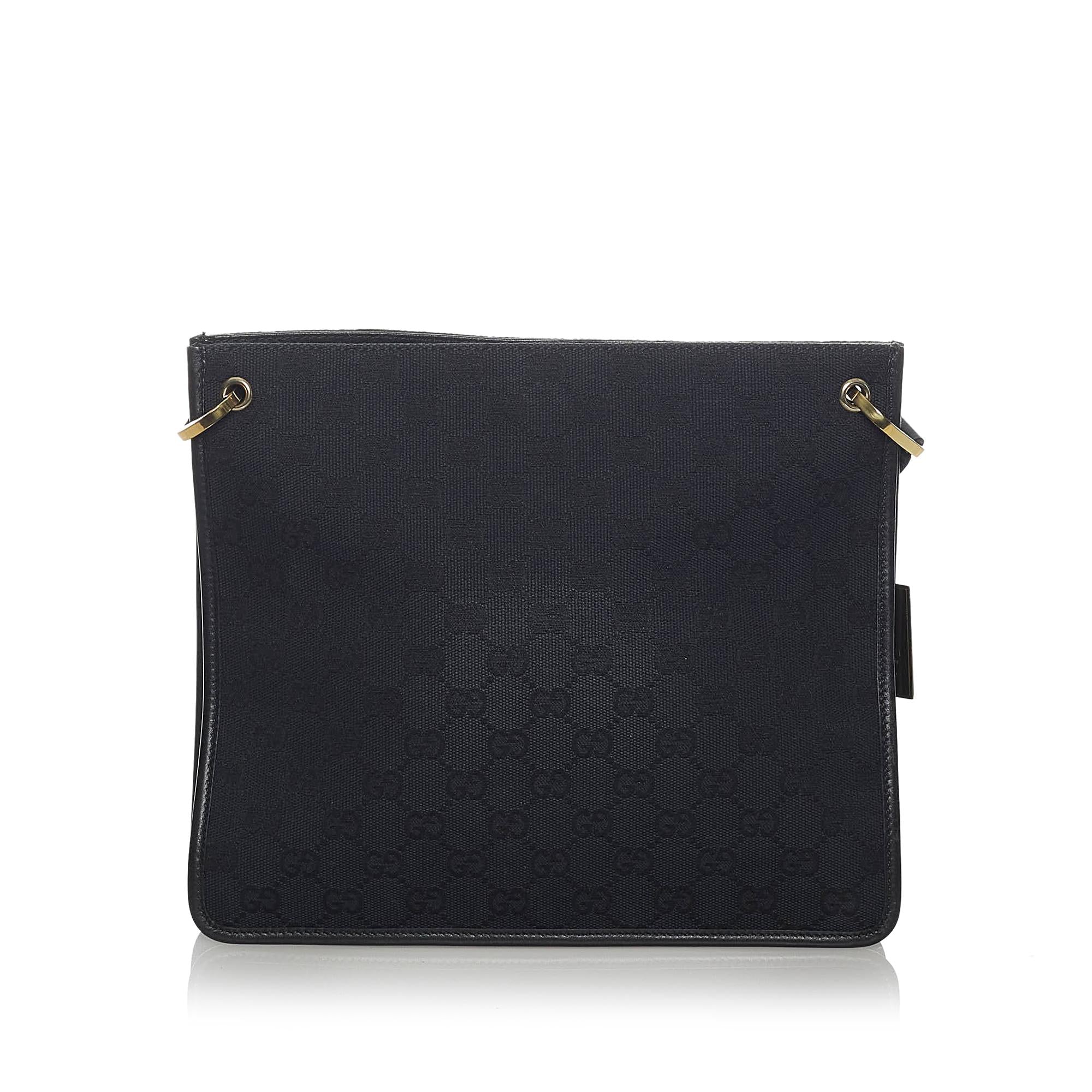 Gucci Gucci Canvas Crossbody Bag (SHG-32822)
