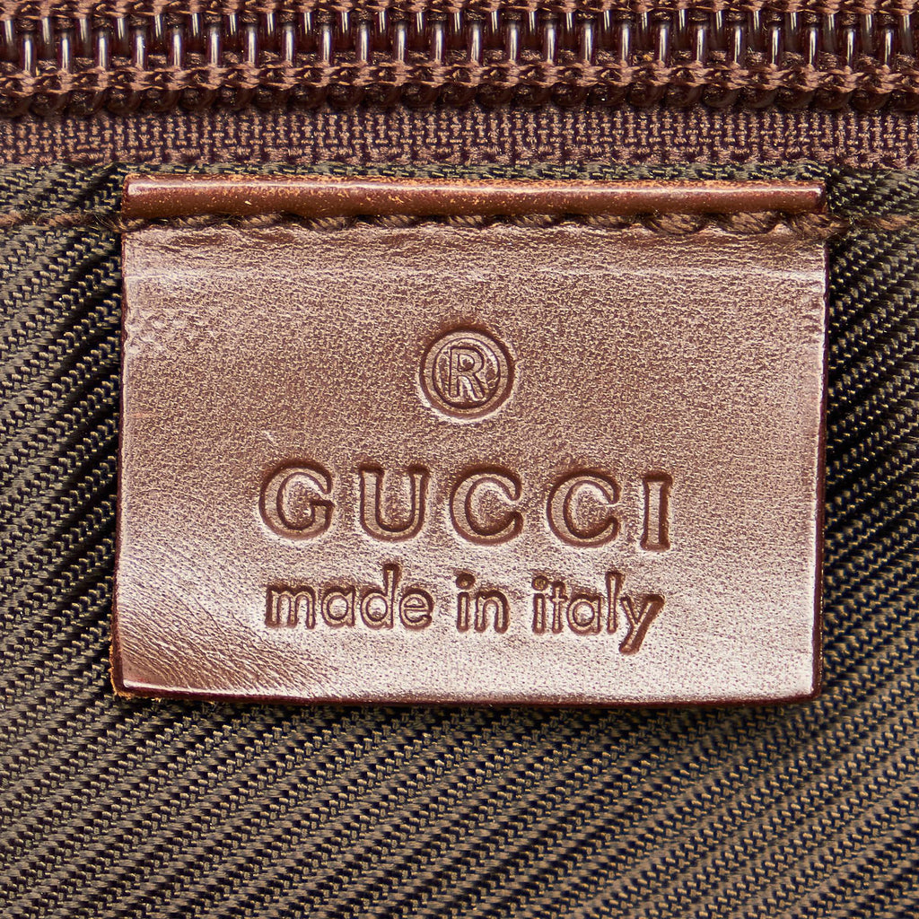 Gucci Gucci Canvas Crossbody Bag (SHG-32827)