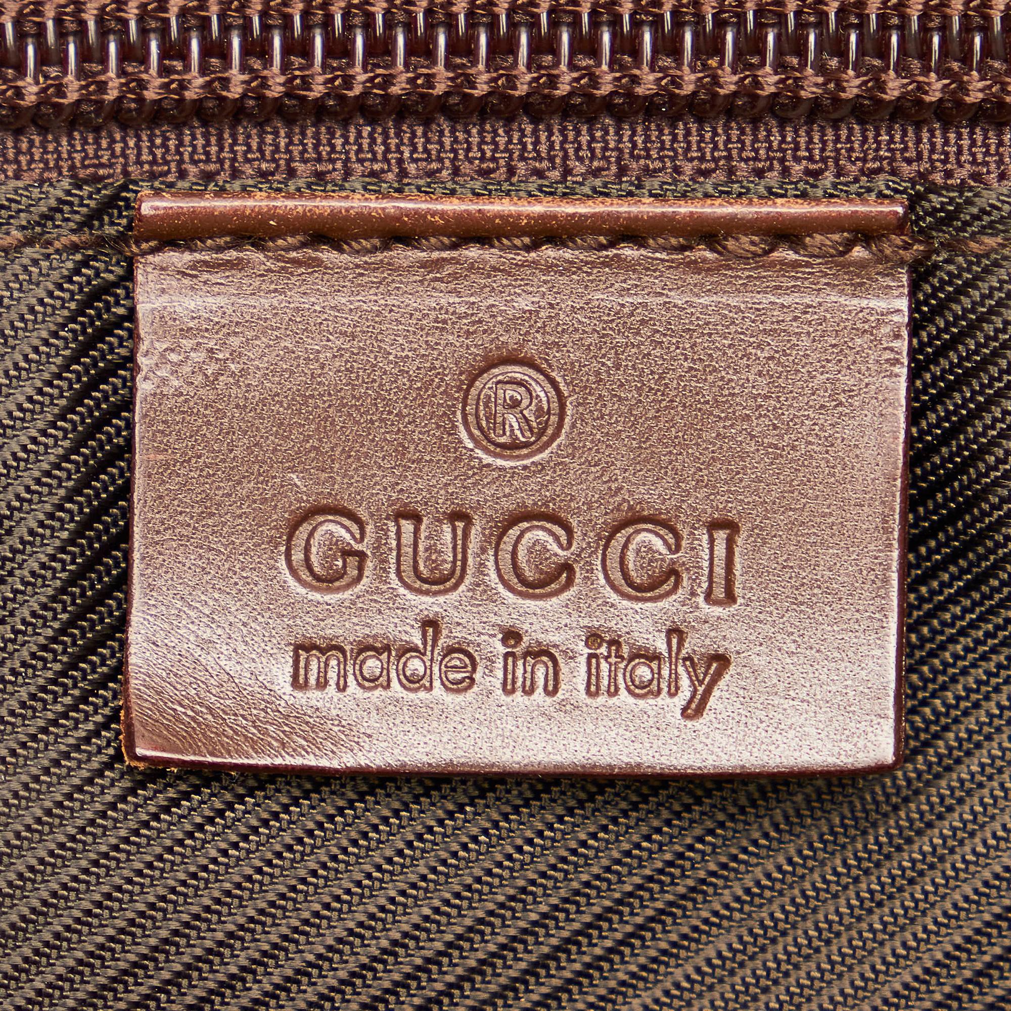 Gucci Gucci Canvas Crossbody Bag (SHG-32827)