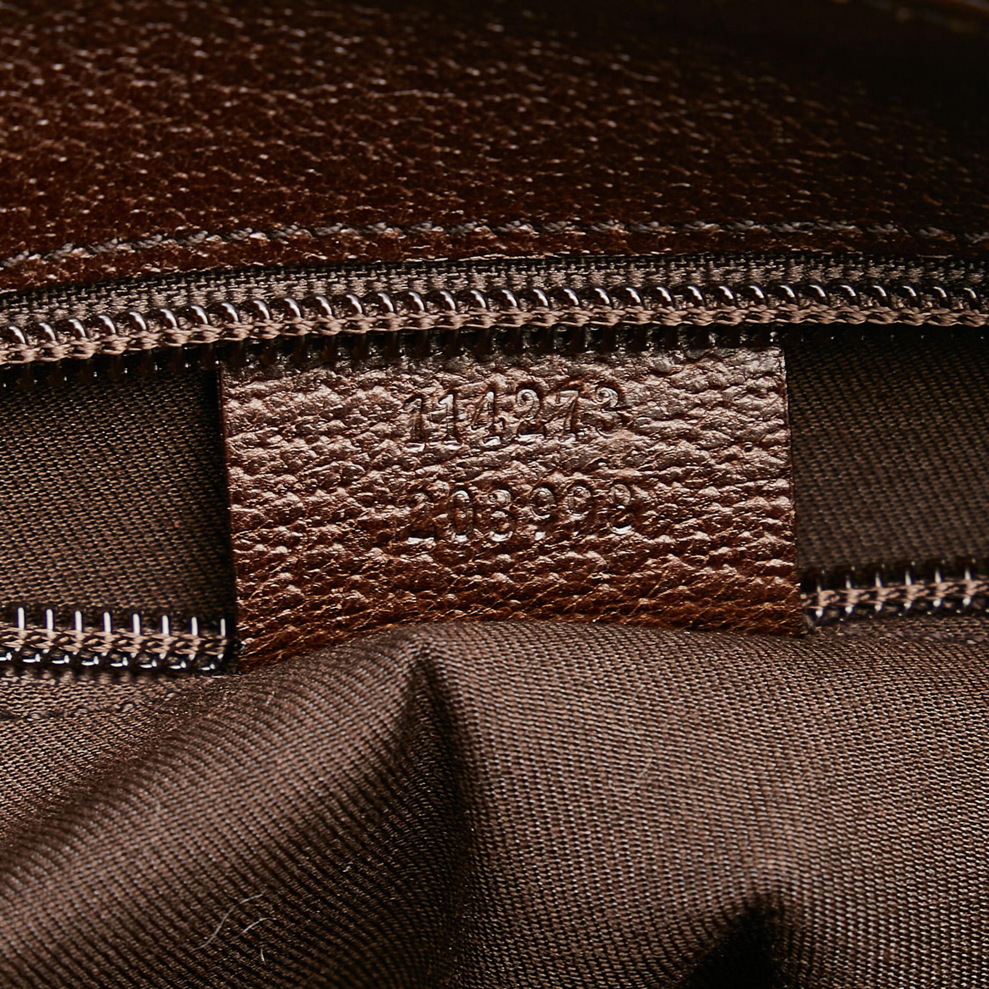 Gucci Gucci Canvas Crossbody Bag (SHG-32877)