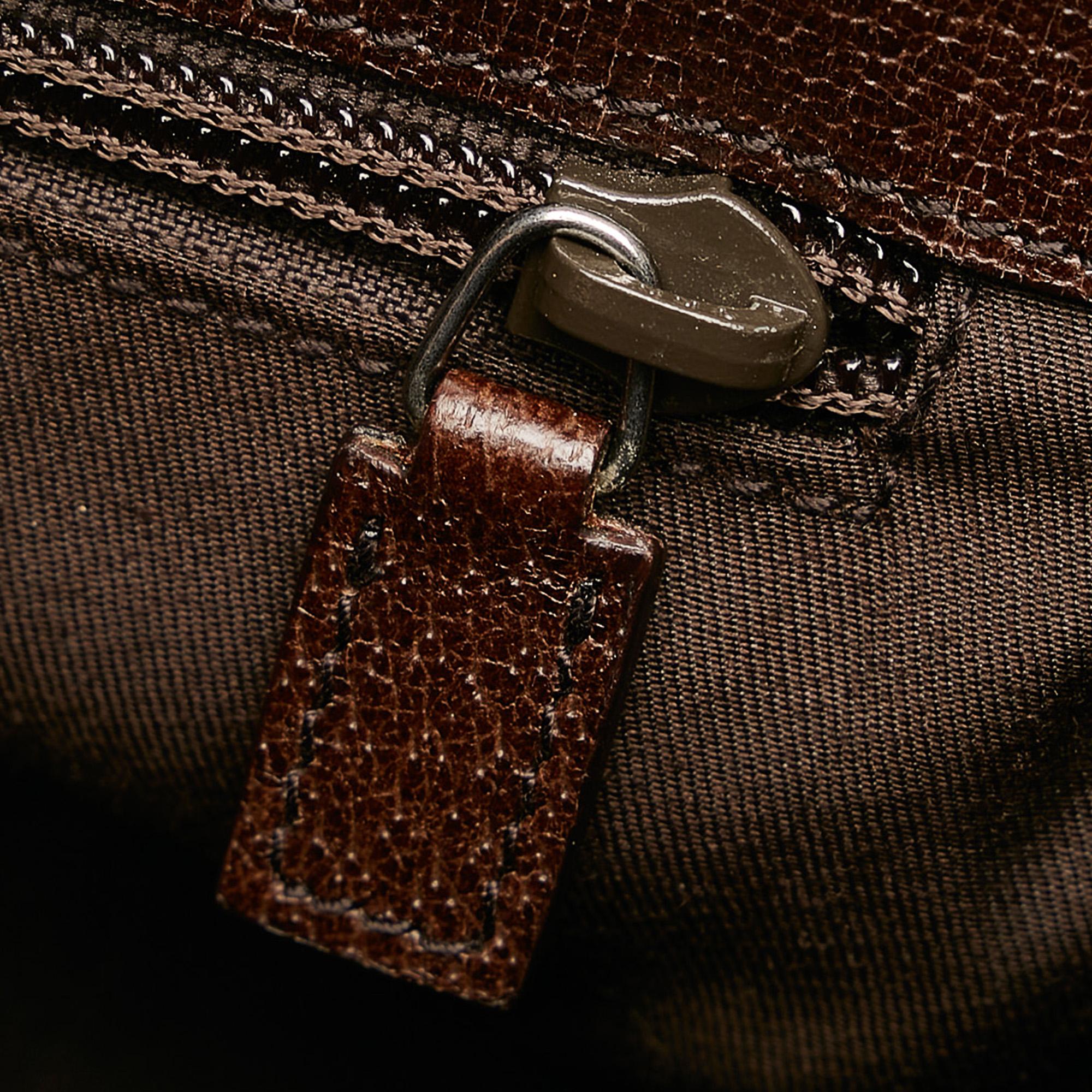 Gucci Gucci Canvas Crossbody Bag (SHG-32877)
