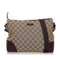 Gucci Gucci Canvas Crossbody Bag (SHG-32877)