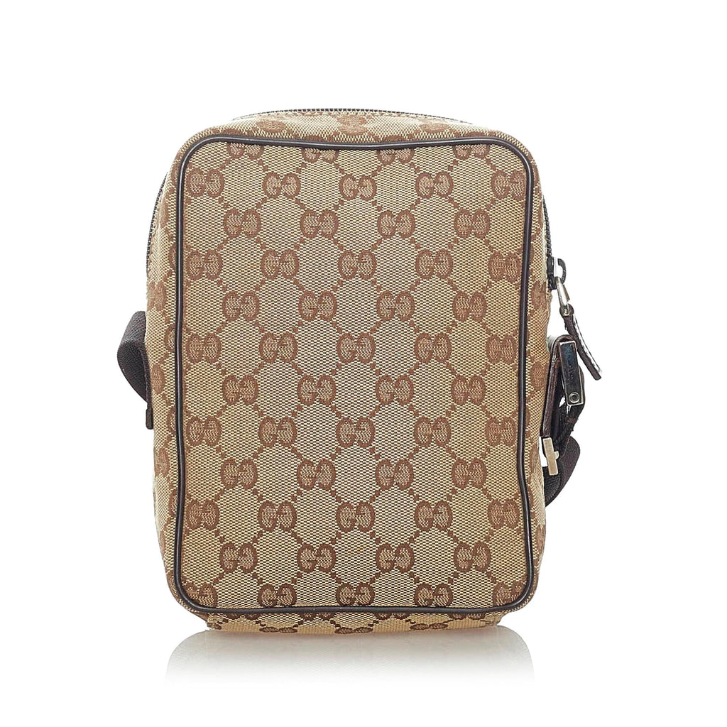 Gucci Gucci Canvas Crossbody Bag (SHG-33082)