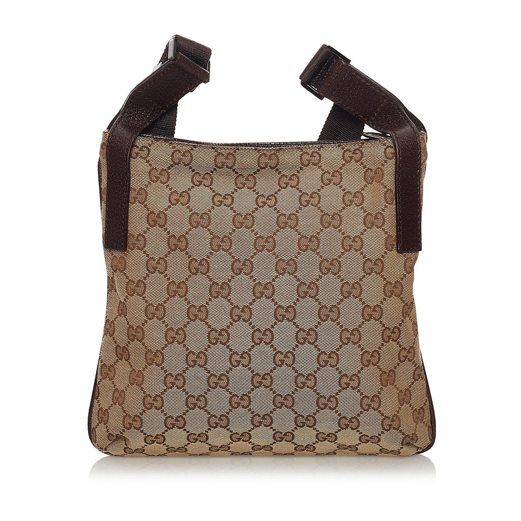 Gucci Gucci Canvas Crossbody Bag (SHG-33083)
