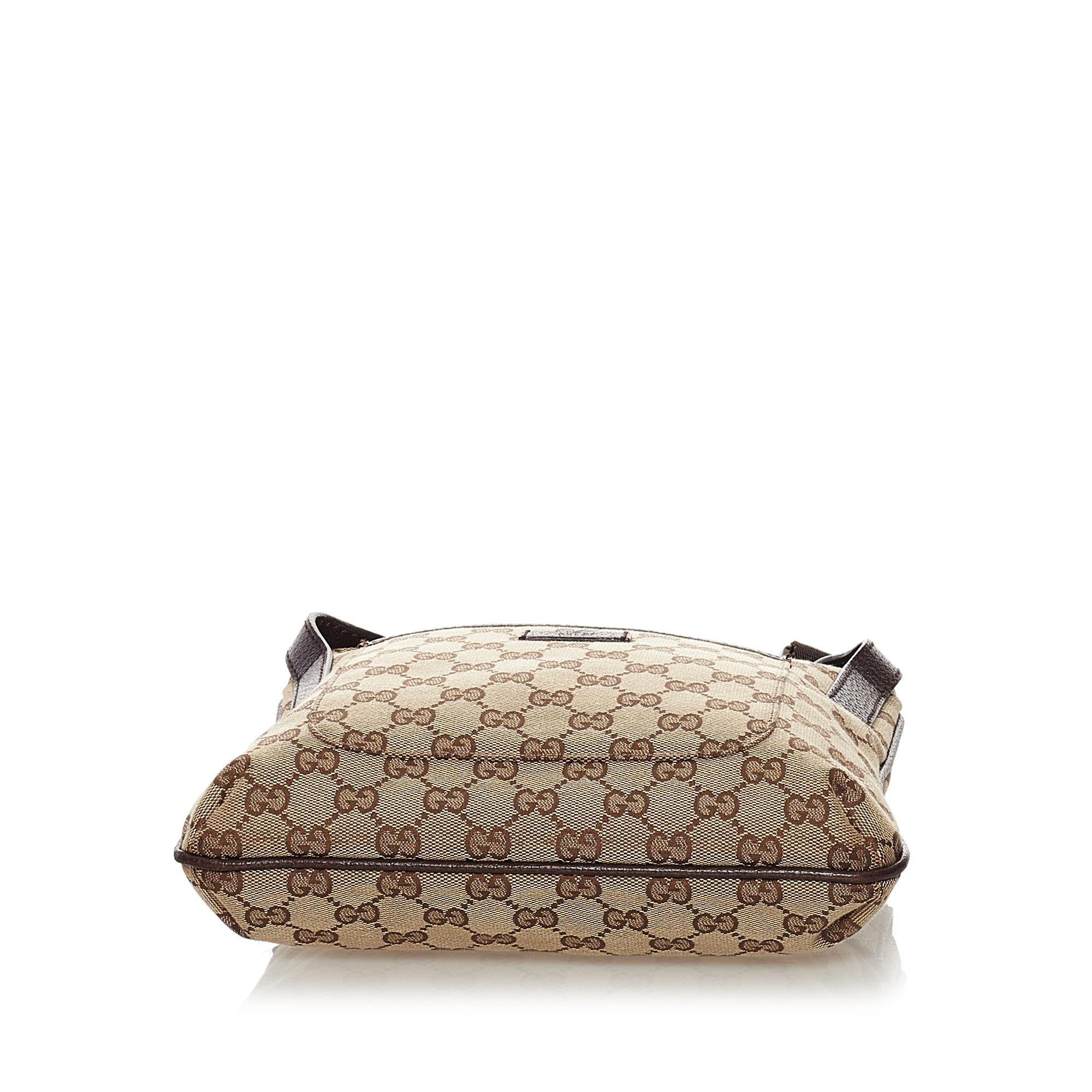 Gucci Gucci Canvas Crossbody Bag (SHG-33083)