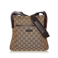 Gucci Gucci Canvas Crossbody Bag (SHG-33083)