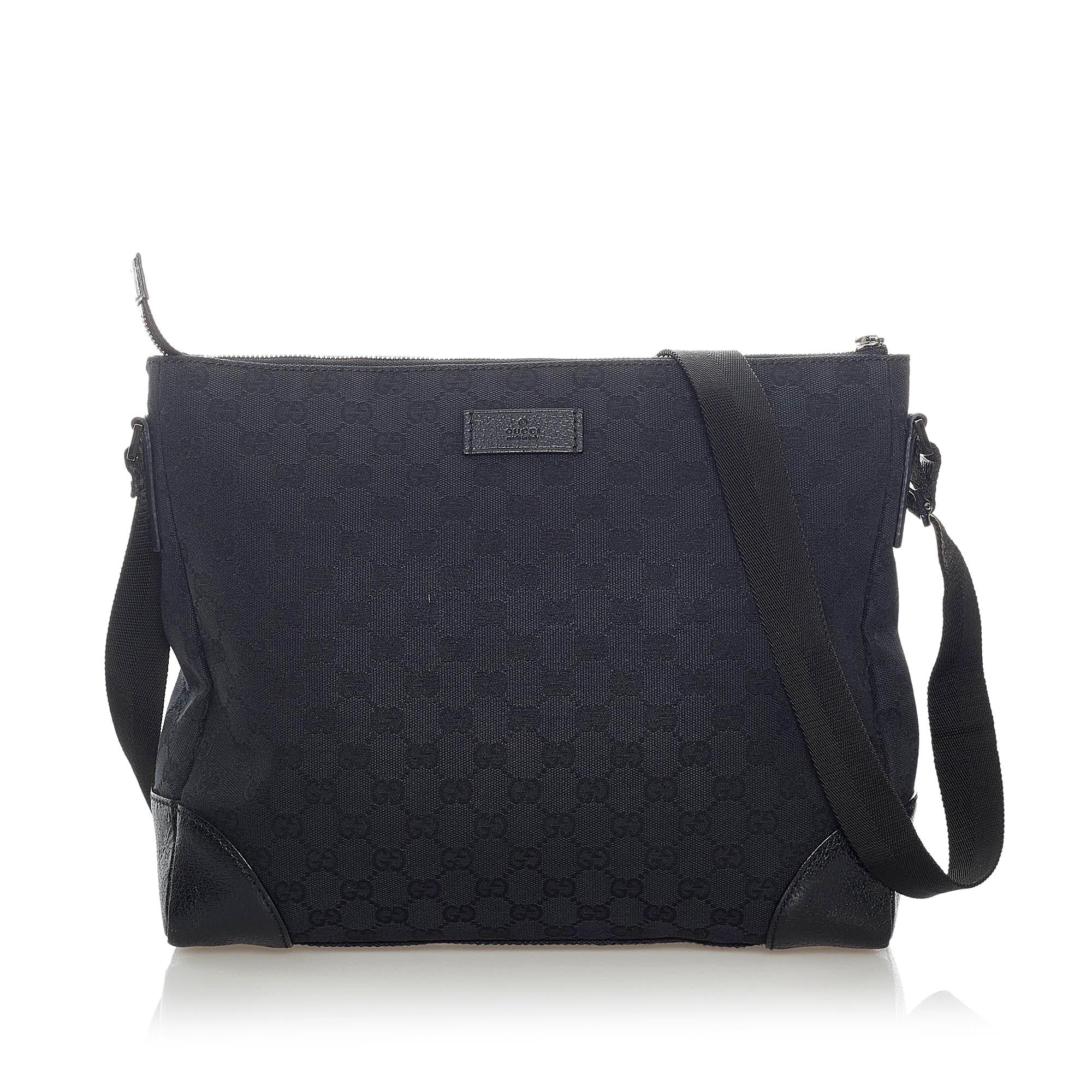 Gucci Gucci Canvas Crossbody Bag (SHG-33091)
