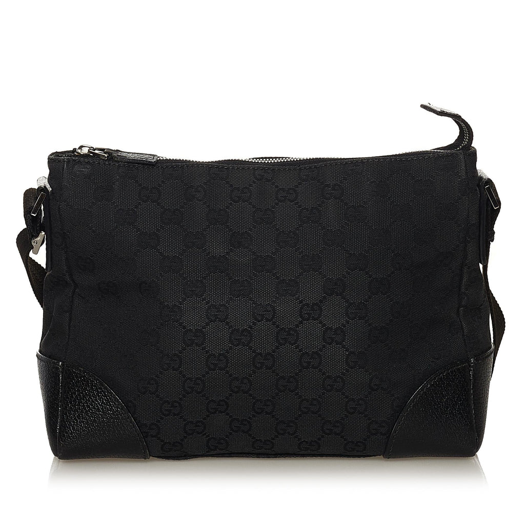 Gucci Gucci Canvas Crossbody Bag (SHG-33123)