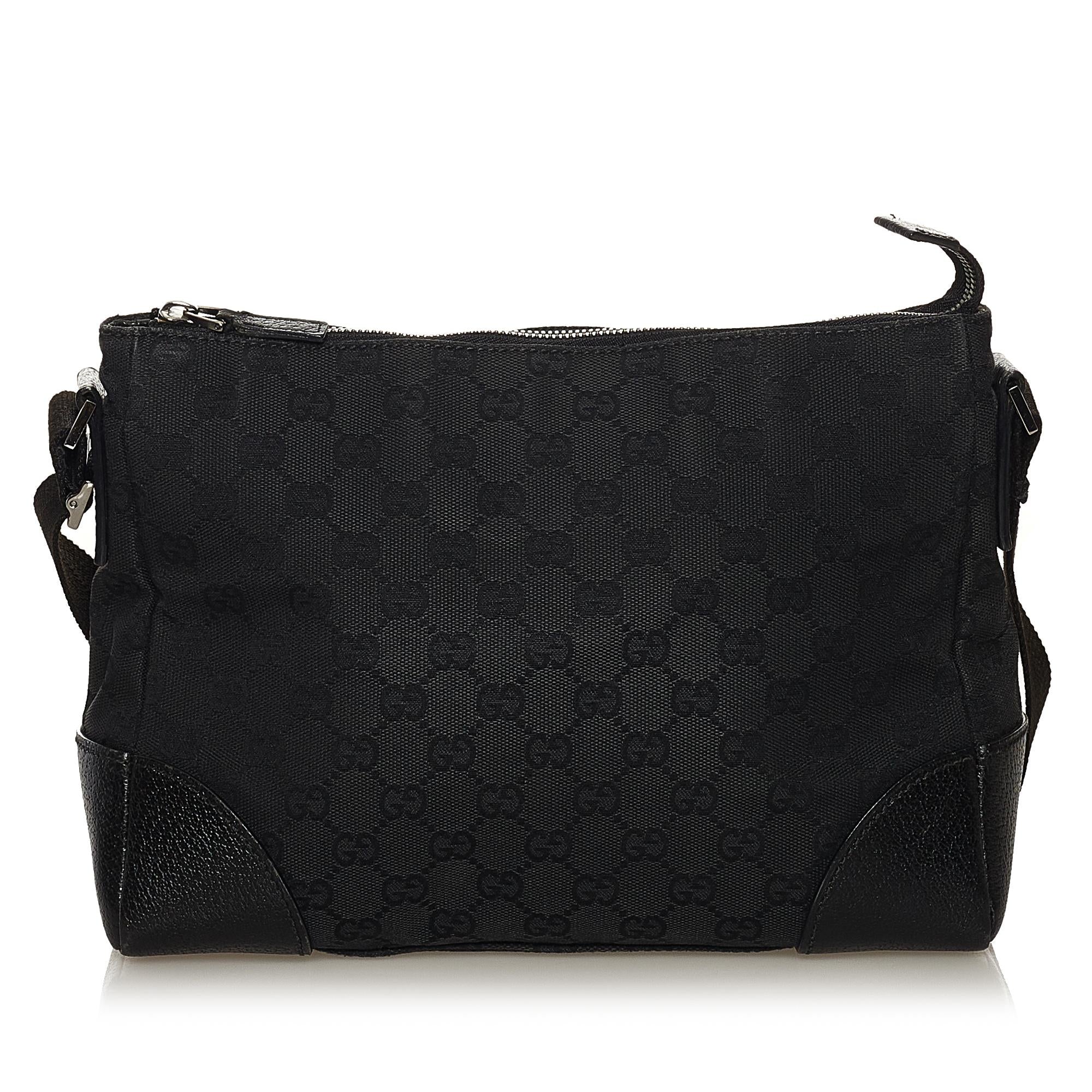 Gucci Gucci Canvas Crossbody Bag (SHG-33123)