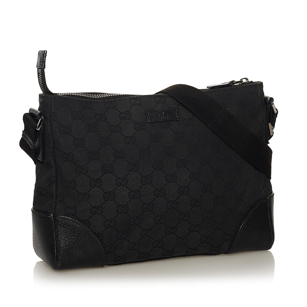 Gucci Gucci Canvas Crossbody Bag (SHG-33123)