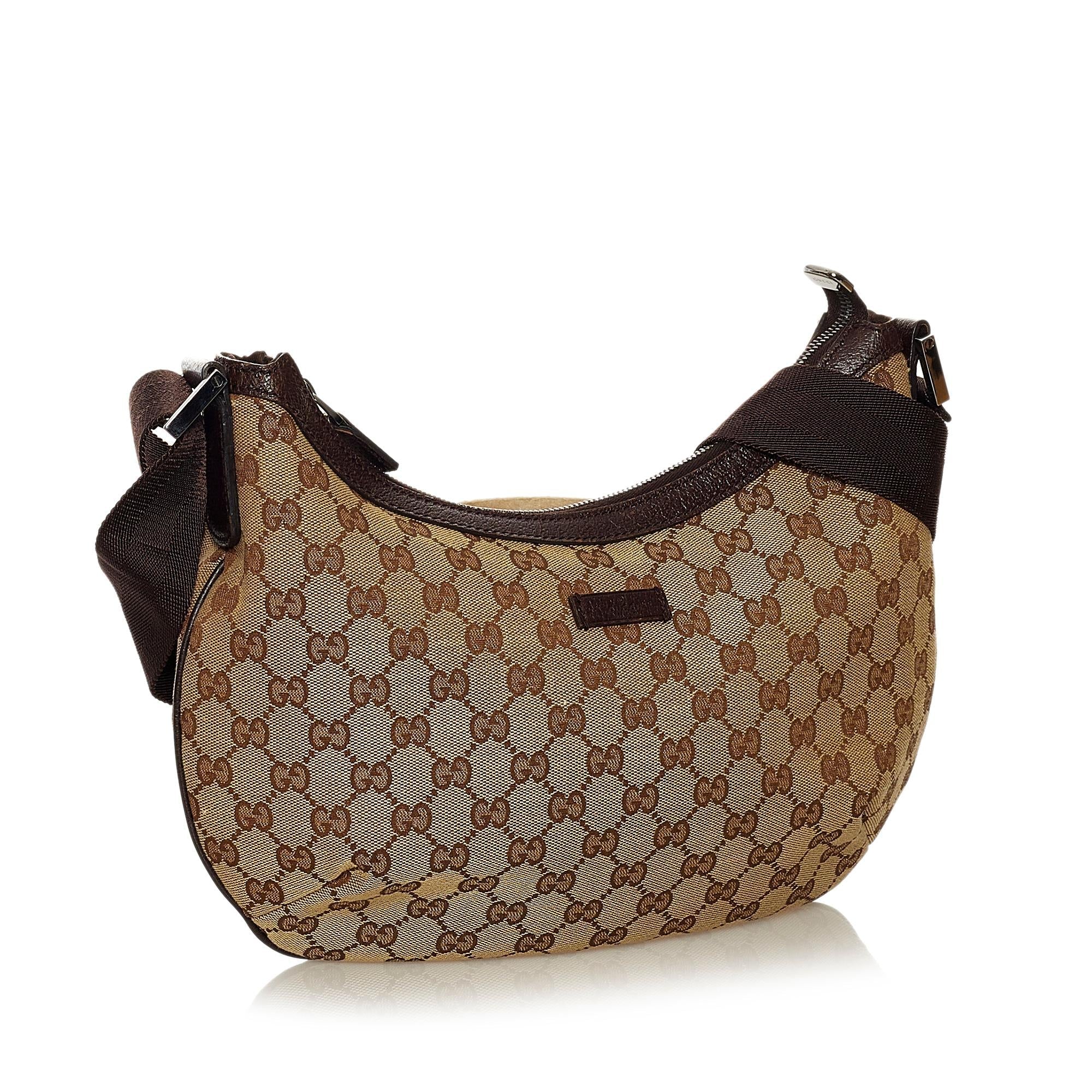 Gucci Gucci Canvas Crossbody Bag (SHG-33137)