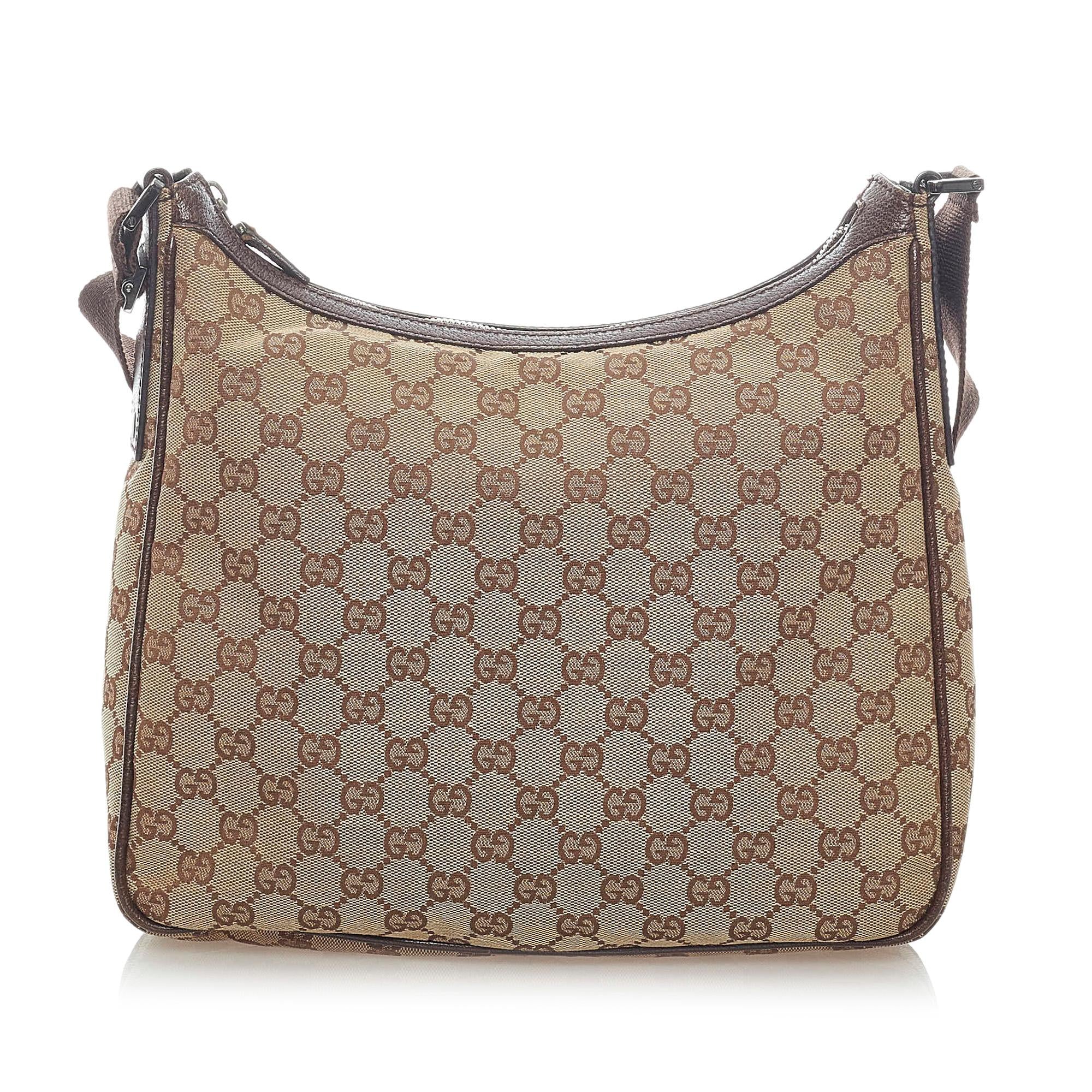Gucci Gucci Canvas Crossbody Bag (SHG-33301)