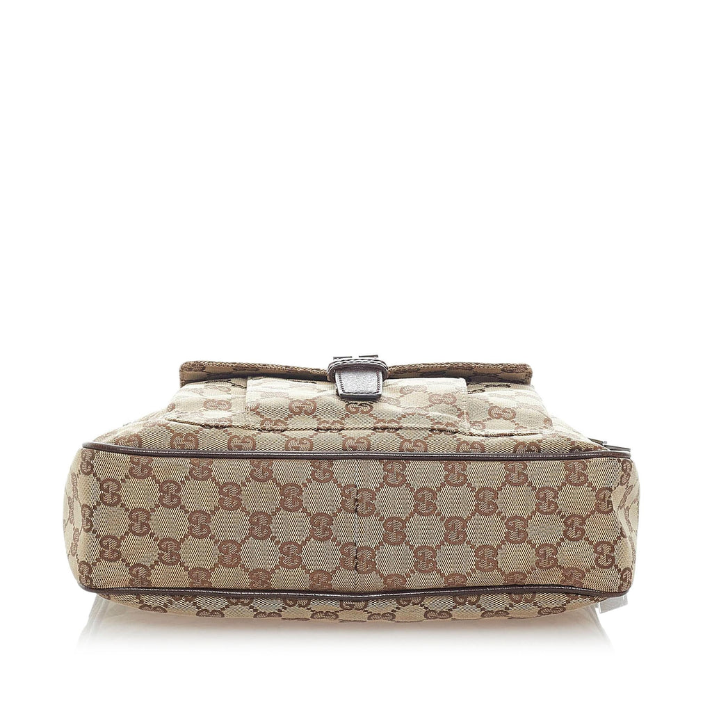 Gucci Gucci Canvas Crossbody Bag (SHG-33301)