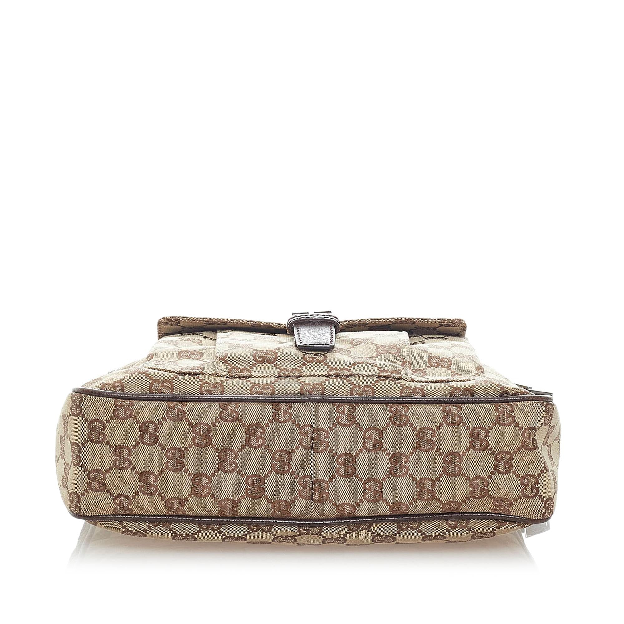 Gucci Gucci Canvas Crossbody Bag (SHG-33301)