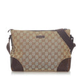 Gucci Gucci Canvas Crossbody Bag (SHG-33325)