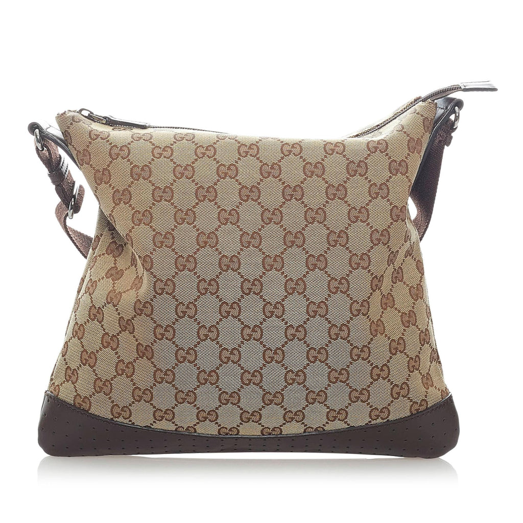 Gucci Gucci Canvas Crossbody Bag (SHG-33330)