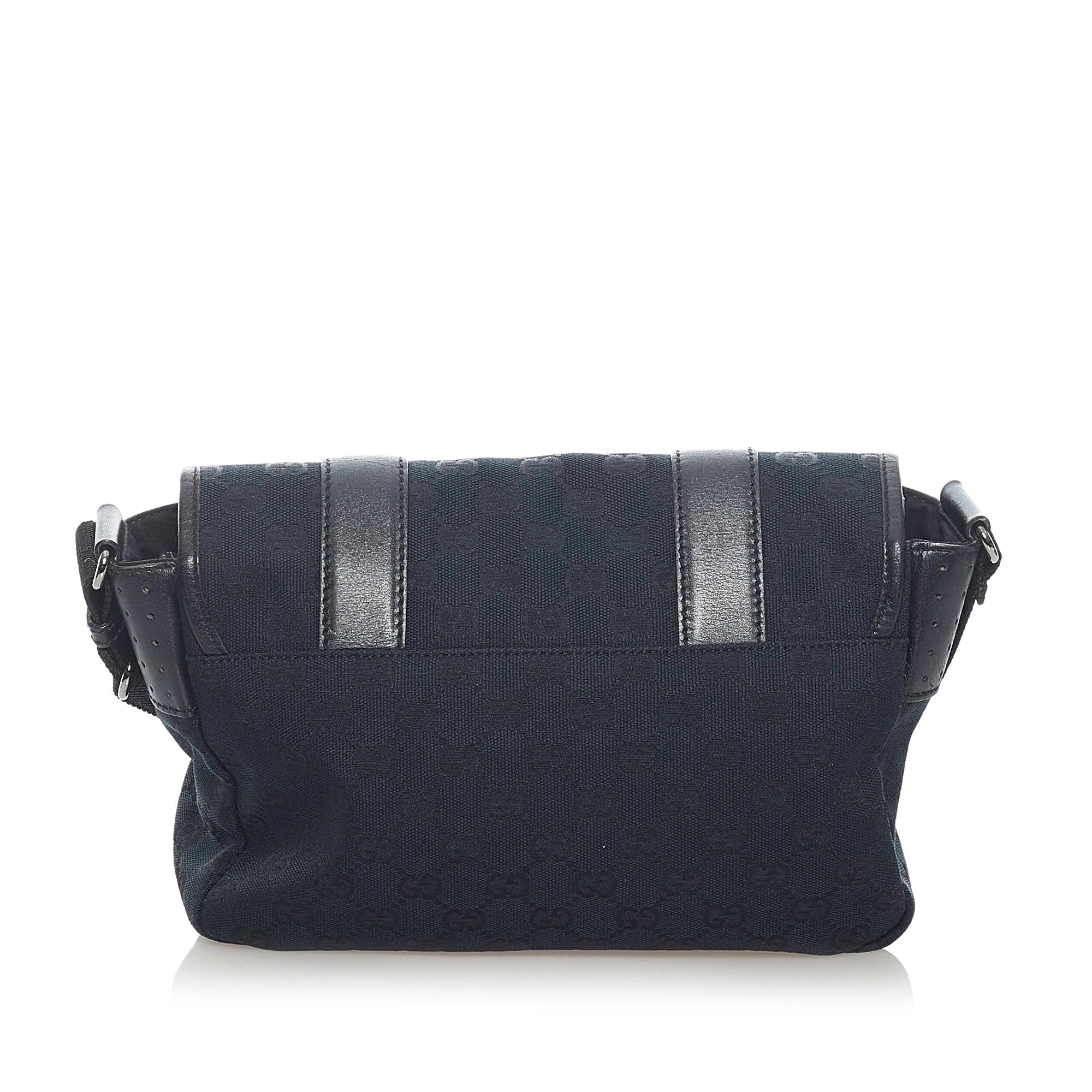 Gucci Gucci Canvas Crossbody Bag (SHG-33396)