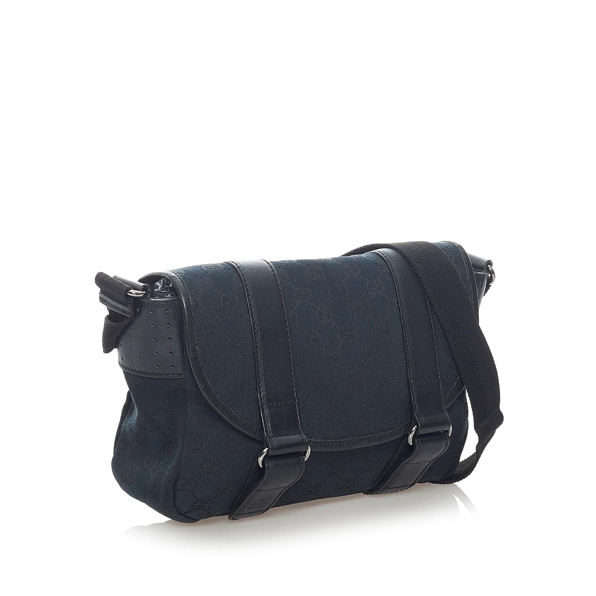 Gucci Gucci Canvas Crossbody Bag (SHG-33396)