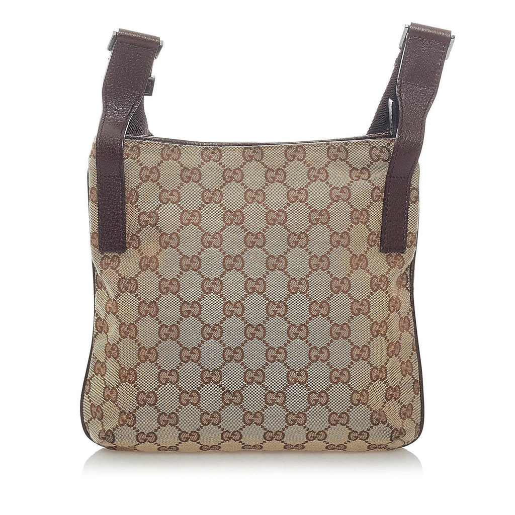 Gucci Gucci Canvas Crossbody Bag (SHG-33485)