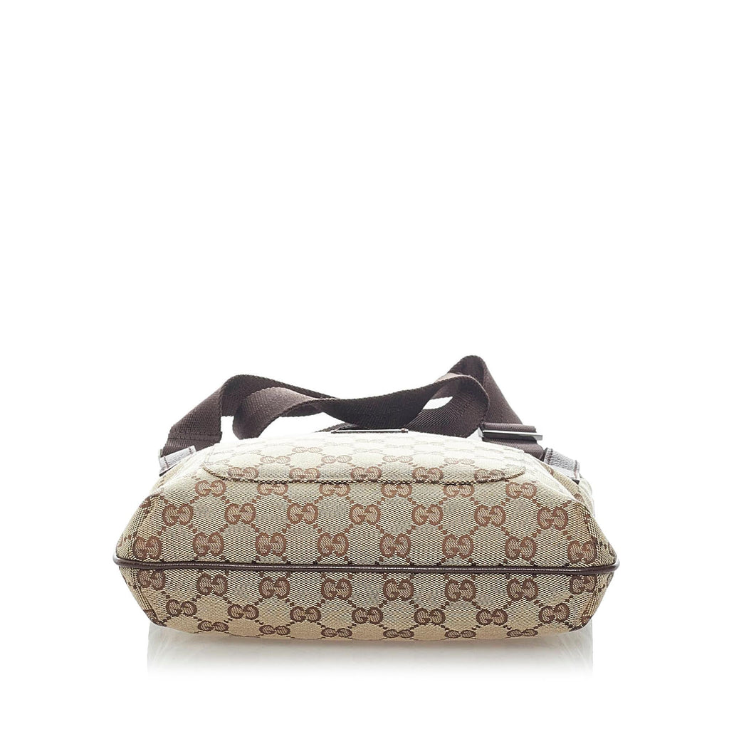 Gucci Gucci Canvas Crossbody Bag (SHG-33485)
