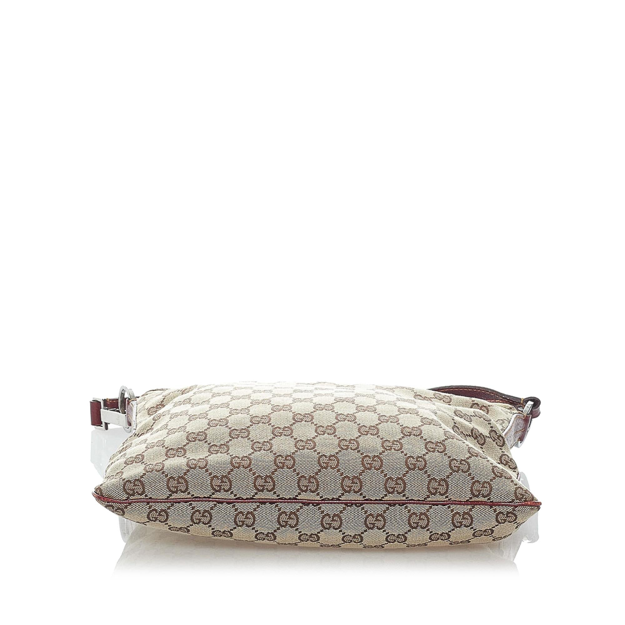 Gucci Gucci Canvas Crossbody Bag (SHG-33506)