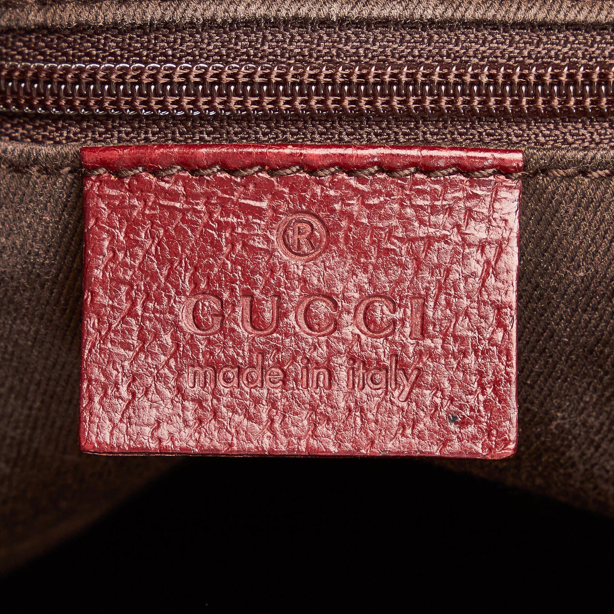 Gucci Gucci Canvas Crossbody Bag (SHG-33506)