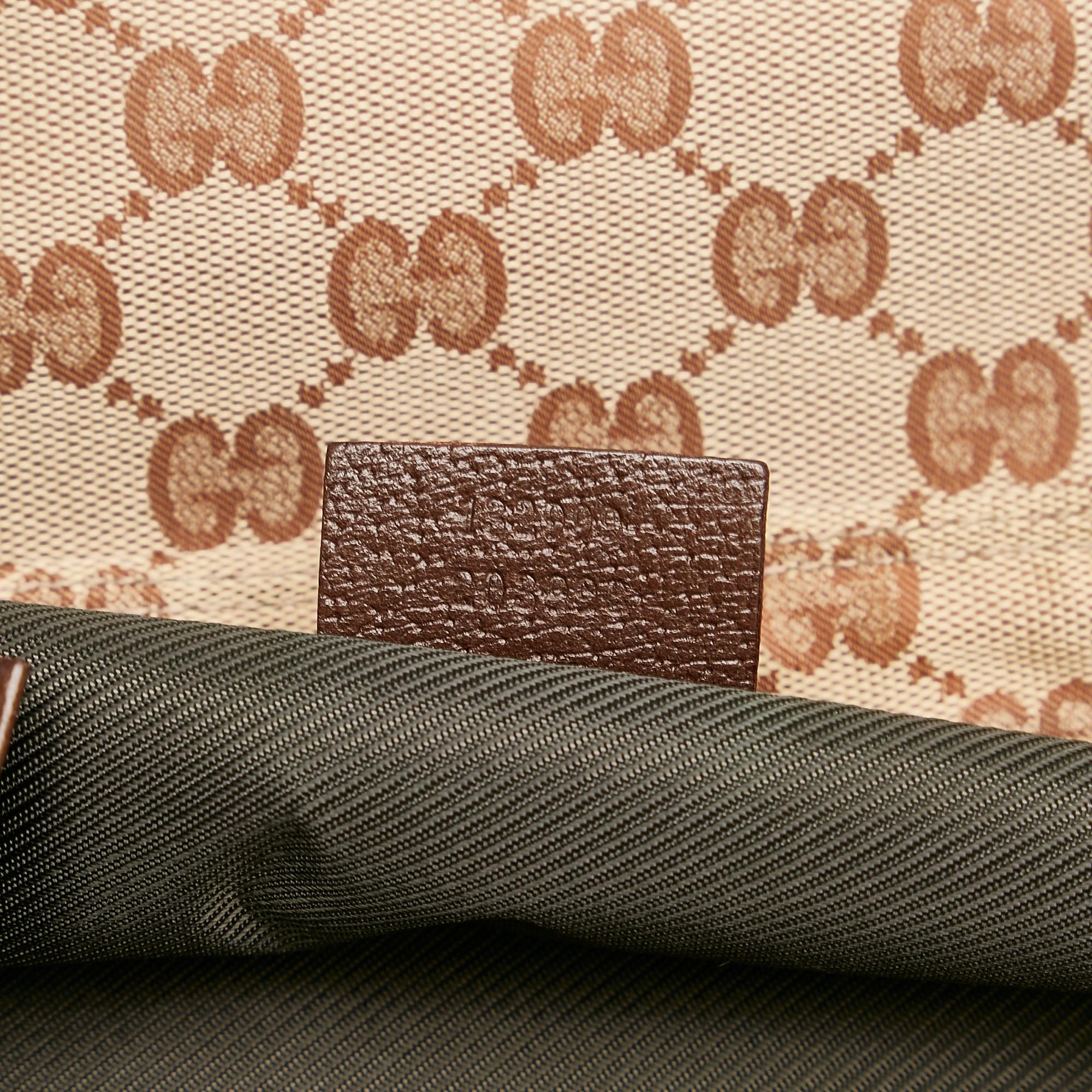 Gucci Gucci Canvas Crossbody Bag (SHG-33589)