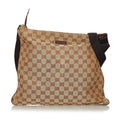 Gucci Gucci Canvas Crossbody Bag (SHG-33589)