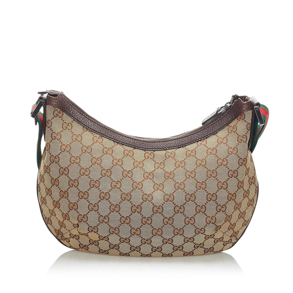 Gucci Gucci Canvas Crossbody Bag (SHG-34102)
