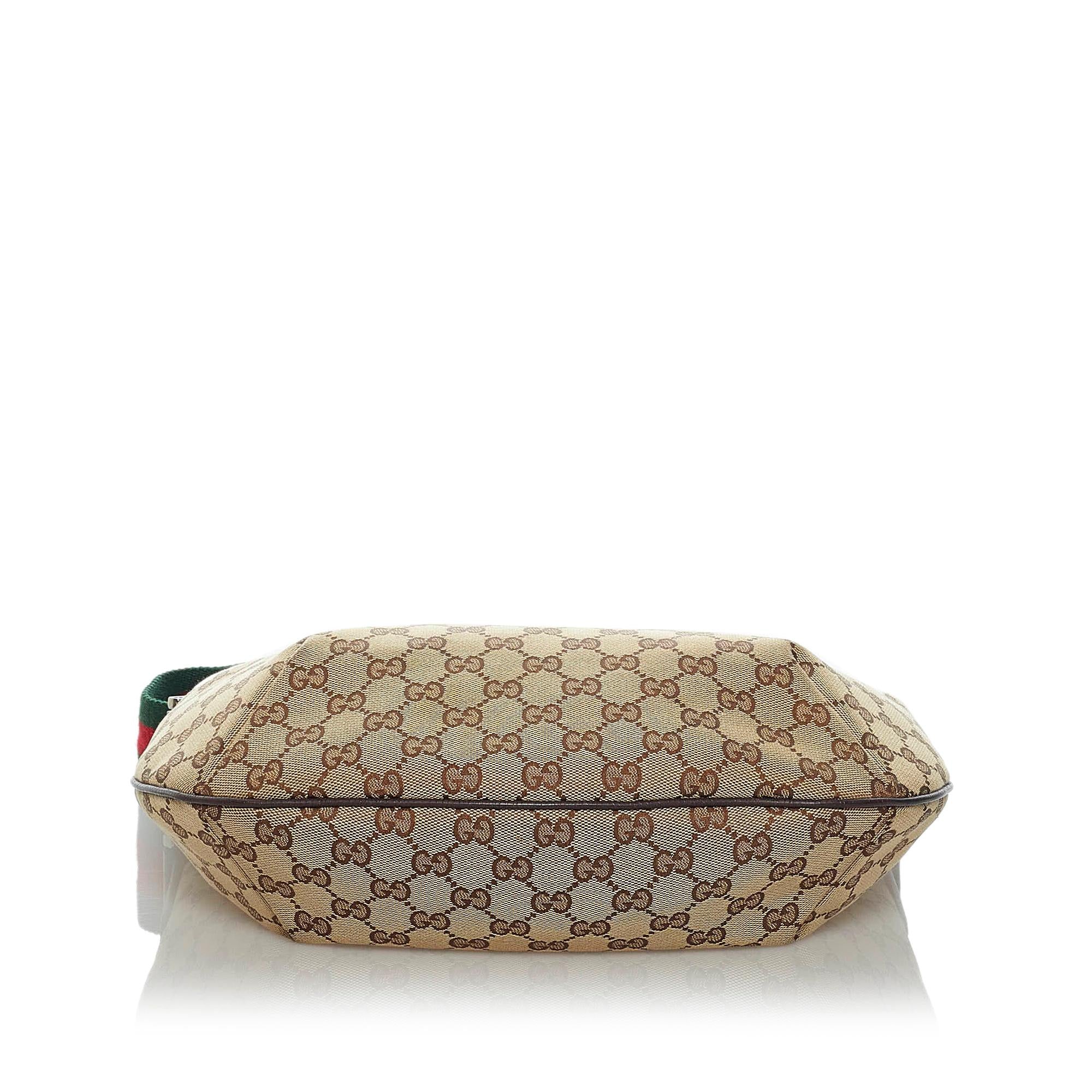 Gucci Gucci Canvas Crossbody Bag (SHG-34102)